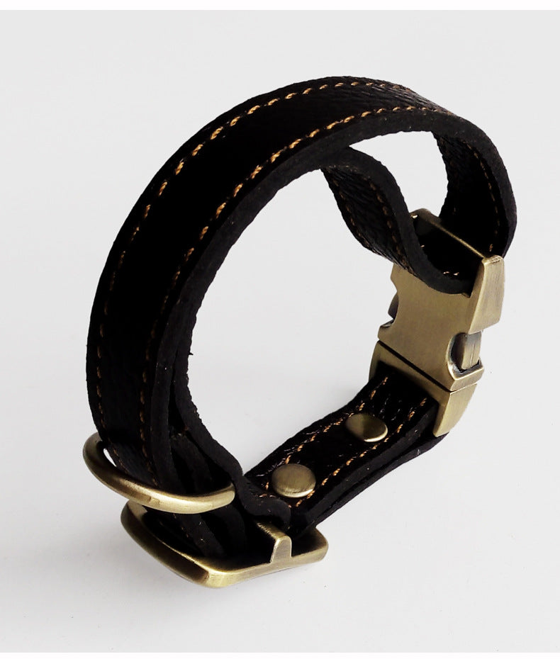 The Executive | Minimalist Designer Leather Collar