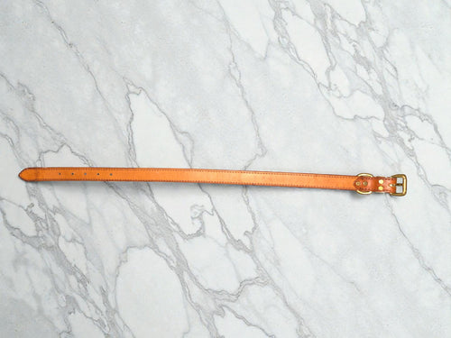The Heritage Standard | Handcrafted Full-Grain Leather Collar