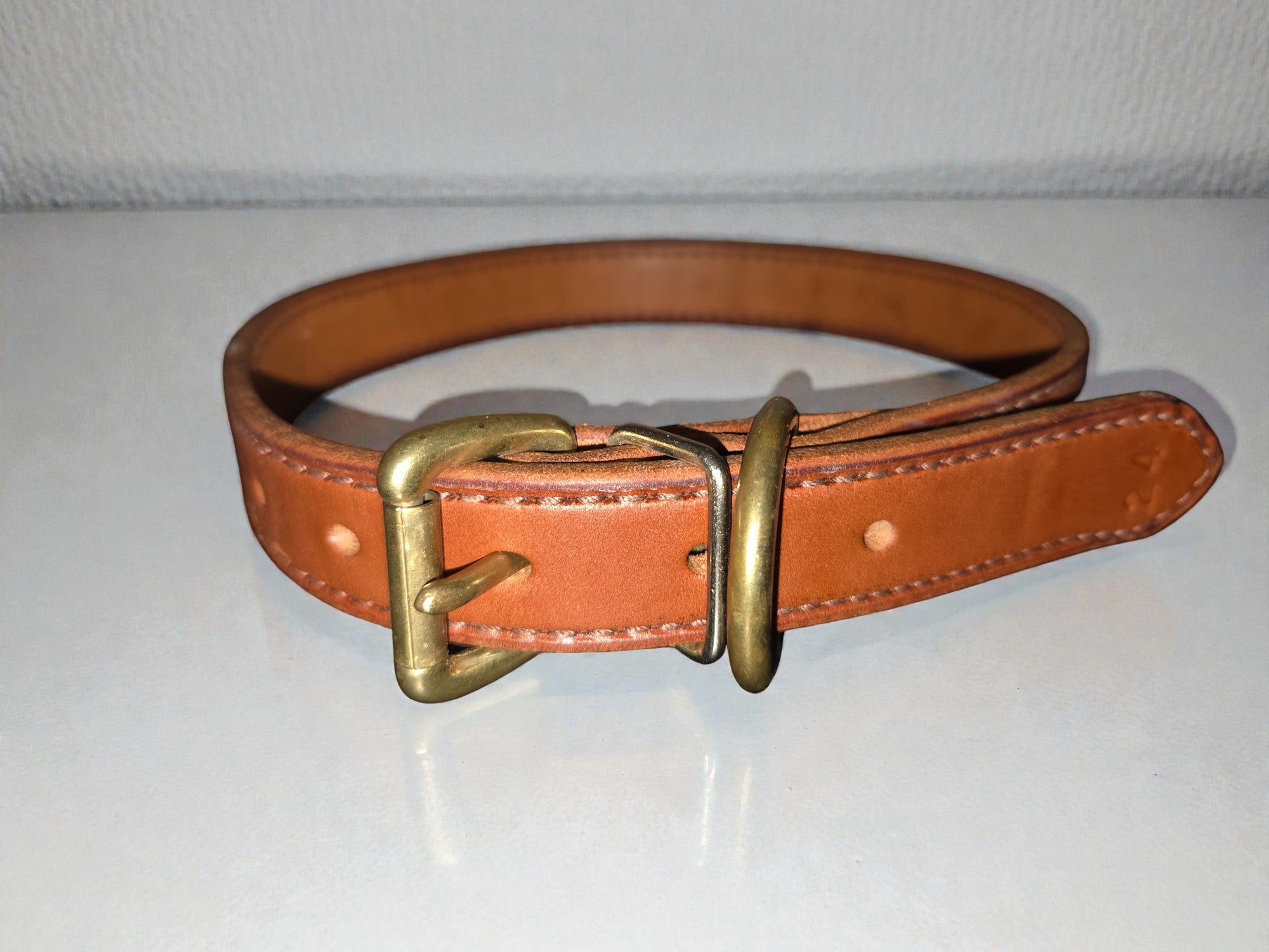 The Heritage Standard | Handcrafted Full-Grain Leather Collar