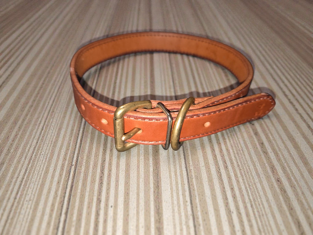 The Heritage Standard | Handcrafted Full-Grain Leather Collar