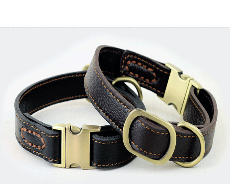 The Executive | Minimalist Designer Leather Collar